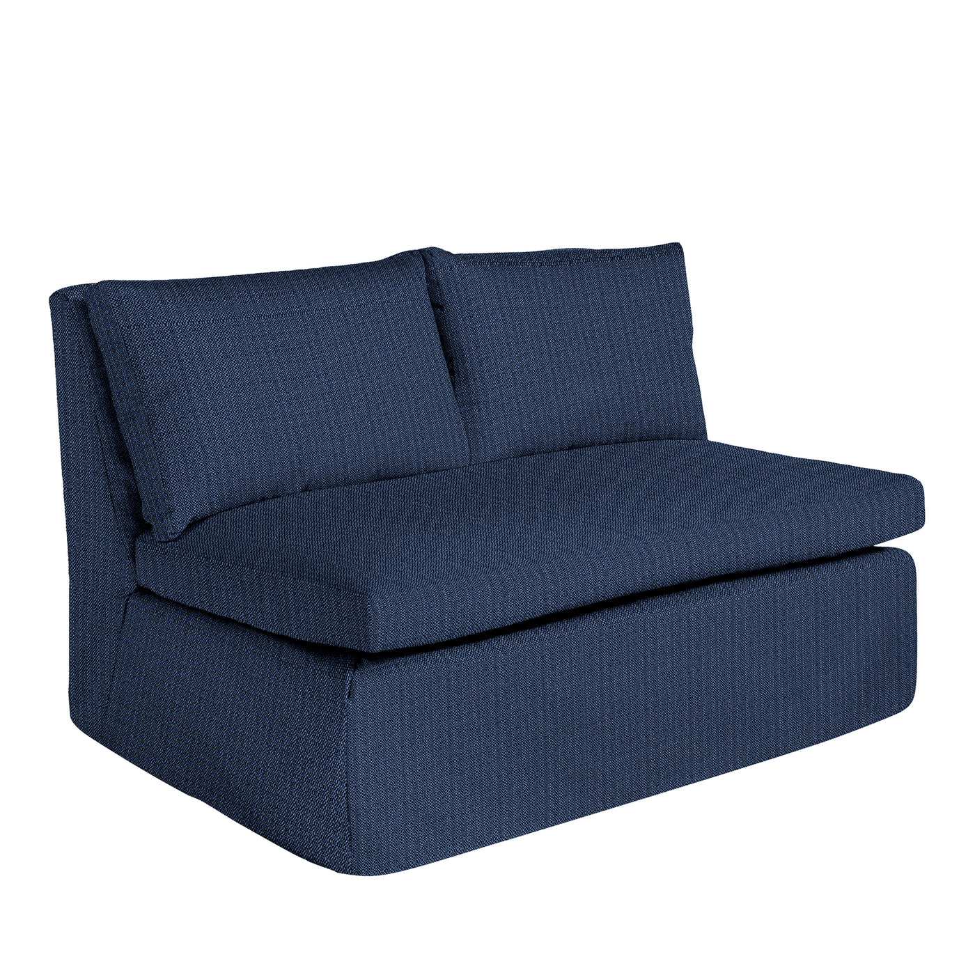 Nora Outdoor Armless Loveseat Sectional