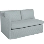 Nora Outdoor Left Arm Facing Loveseat Sectional - Image 9