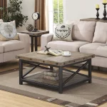 Carpenter Brown Square Coffee Table - Image 3