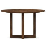 Dwyer 48-inch Round Dining Table - 800-Clay - Image 5