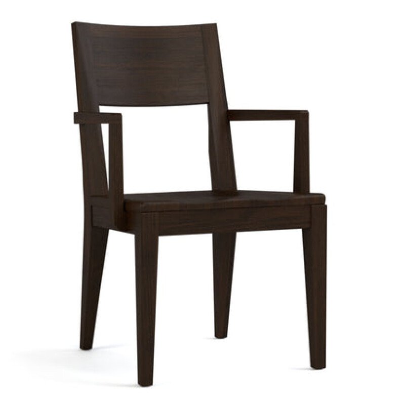Dwyer Wooden Arm Chair - 800 Clay