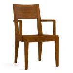 Dwyer Wooden Arm Chair - 804 Ember - Image 8