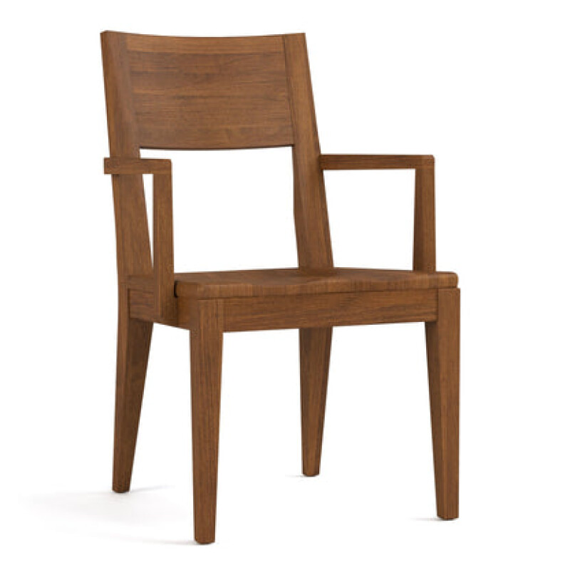 Dwyer Wooden Arm Chair - 805 Dune