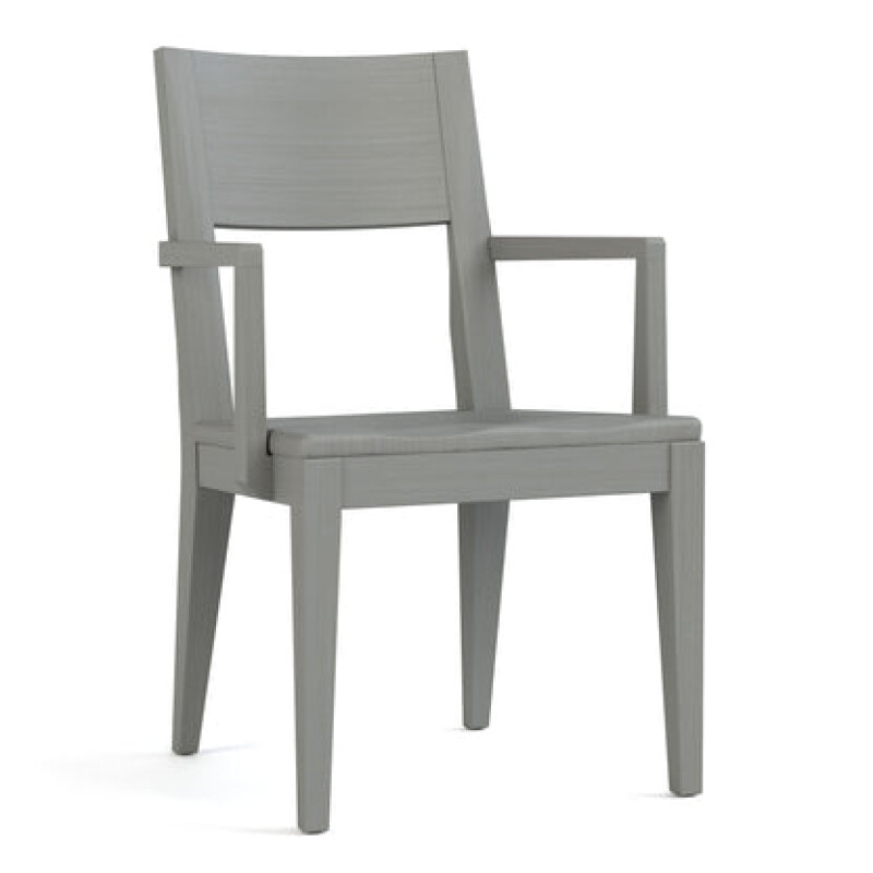 Dwyer Wooden Arm Chair - 806 Mist