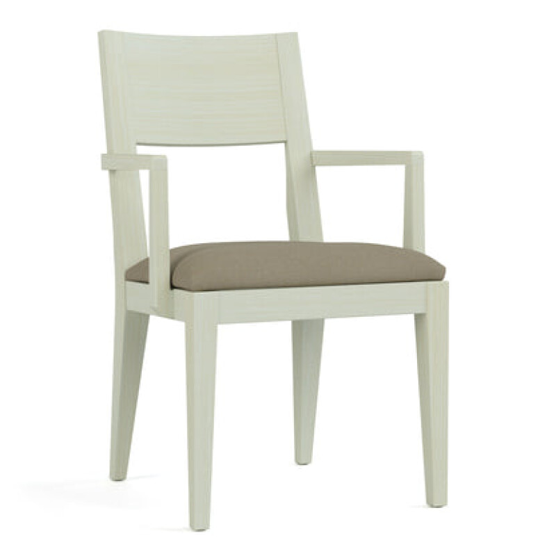 Dwyer Upholstered Arm Chair - 804 Ember / 7617-91 Linen