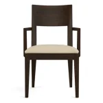 Dwyer Upholstered Arm Chair - 806 Mist / 7617-91 Linen - Image 9