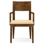 Dwyer Upholstered Arm Chair - 809 Ebony / 7617-91 Linen - Image 13