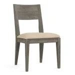 Dwyer Upholstered Side Chair - 801 Coast / 7617-91 Linen - Image 4