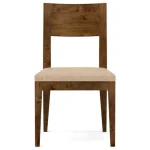 Dwyer Upholstered Side Chair - 803 Bluff / 7617-91 Linen - Image 13