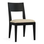 Dwyer Upholstered Side Chair - 808 Russet / 7617-91 Linen - Image 9