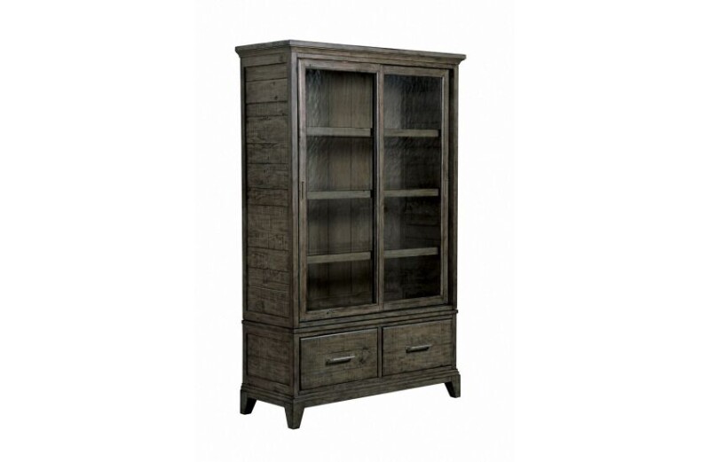 Plank Road Darby Display Cabinet - Complete