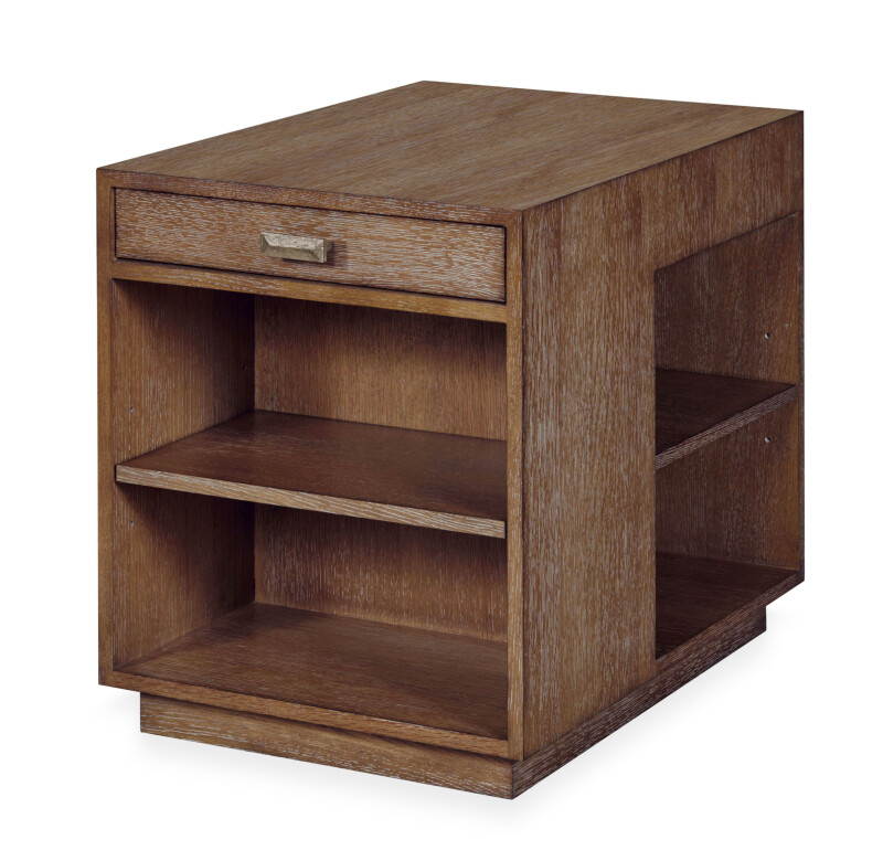 70A-626-V1 - Mesa Barlett Side Table - Napa Cerused