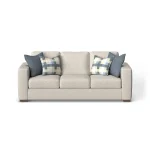 Collins Fabric Three-Cushion Sofa - Image 9