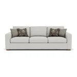 Collins Fabric Large Three-Cushion Sofa - Image 3