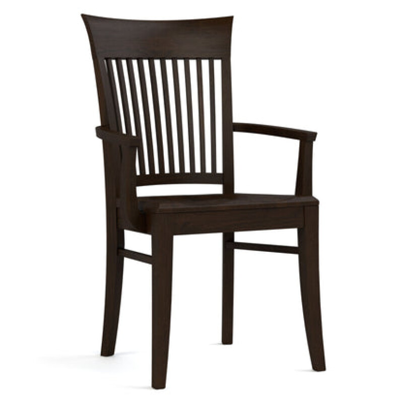 713921800-102131436 Gable Road Wooden Arm Chair - 800 Clay - Image 1