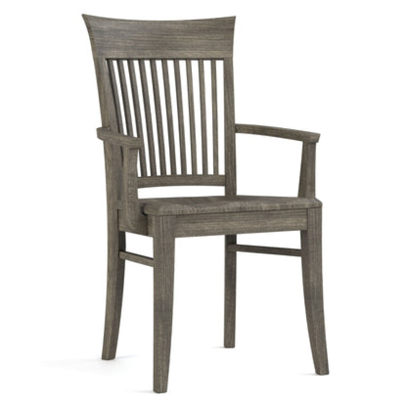 Gable Road Wooden Arm Chair - 803 Bluff