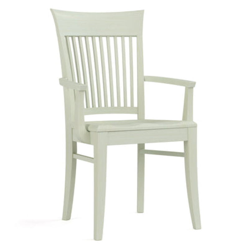 Gable Road Wooden Arm Chair - 804 Ember