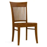 Gable Road Wooden Side Chair - 809 Ebony - Image 3