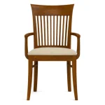 Gable Road Upholstered Arm Chair - 801 Coast / 7617-91 Linen - Image 9