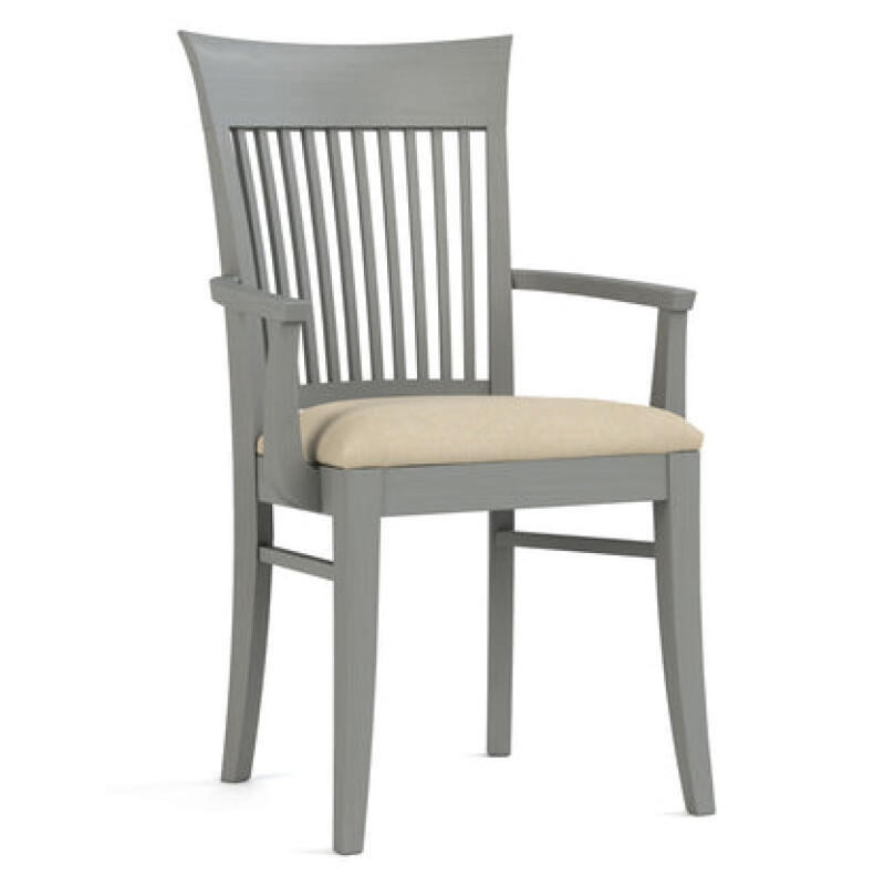 Gable Road Upholstered Arm Chair - 806 Mist / 7617-91 Linen