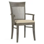 Gable Road Upholstered Arm Chair - 807 Harvest / 7617-91 Linen - Image 5