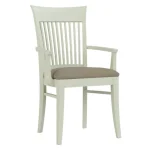 Gable Road Upholstered Arm Chair - 807 Harvest / 7617-91 Linen - Image 6