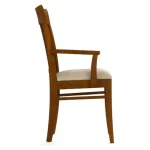 Gable Road Upholstered Arm Chair - 807 Harvest / 7617-91 Linen - Image 10
