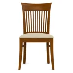 Gable Road Upholstered Side Chair - 804 Ember / 7617-91 Linen - Image 8