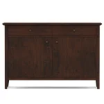 Gable Road Small Server - 807-Harvest / 04-Bronze Square Pull - Image 5