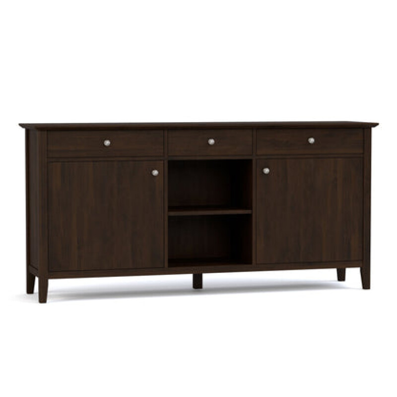 Gable Road Large Server - 800 Clay / 03 Nickel Knob