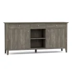 Gable Road Large Server - 803 Bluff / 03 Nickel Knob