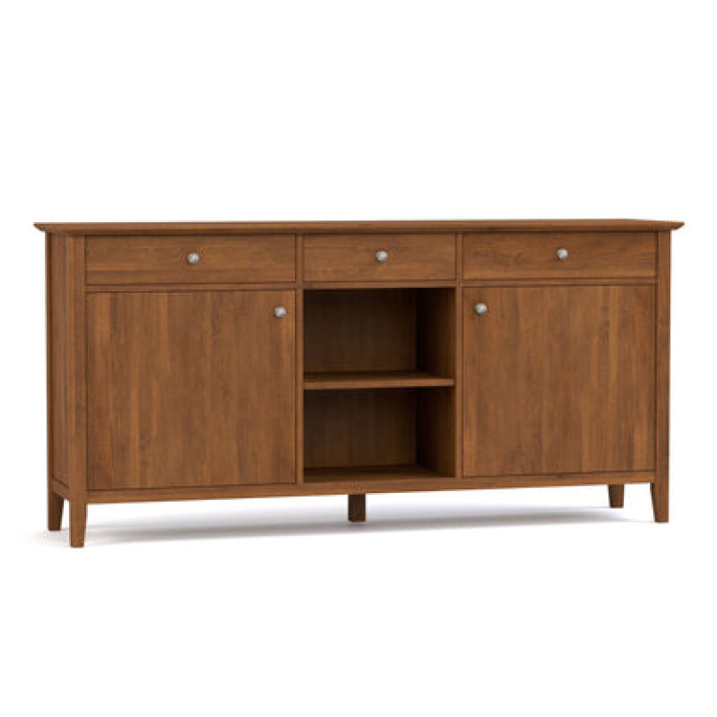 Gable Road Large Server - 805 Dune / 03 Nickel Knob