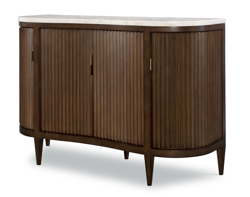 719-704M - Artefact Facets Cabinet With Stone Top