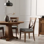 Revere 42-inch Round Dining Table - 807-Harvest - Image 5