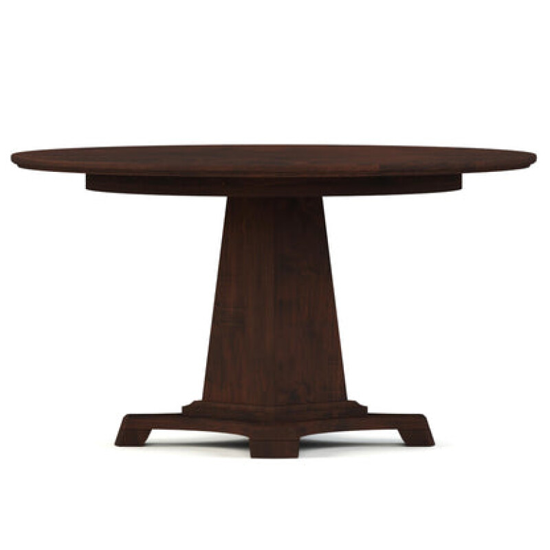Revere 54-inch Round Dining Table - 800-Clay