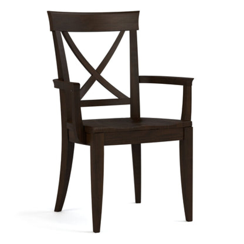Revere Wooden Arm Chair - 800 Clay