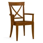 Revere Wooden Arm Chair - 804 Ember - Image 8