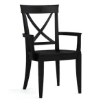 Revere Wooden Arm Chair - 808 Russet - Image 9