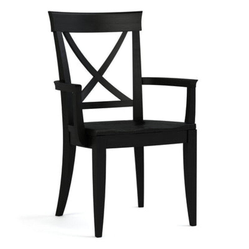 Revere Wooden Arm Chair - 809 Ebony