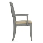 Revere Upholstered Arm Chair - 801 Coast / 7617-91 Linen - Image 9