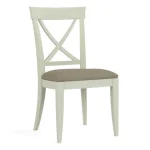 Revere Upholstered Side Chair - 800 Clay / 7617-91 Linen - Image 6