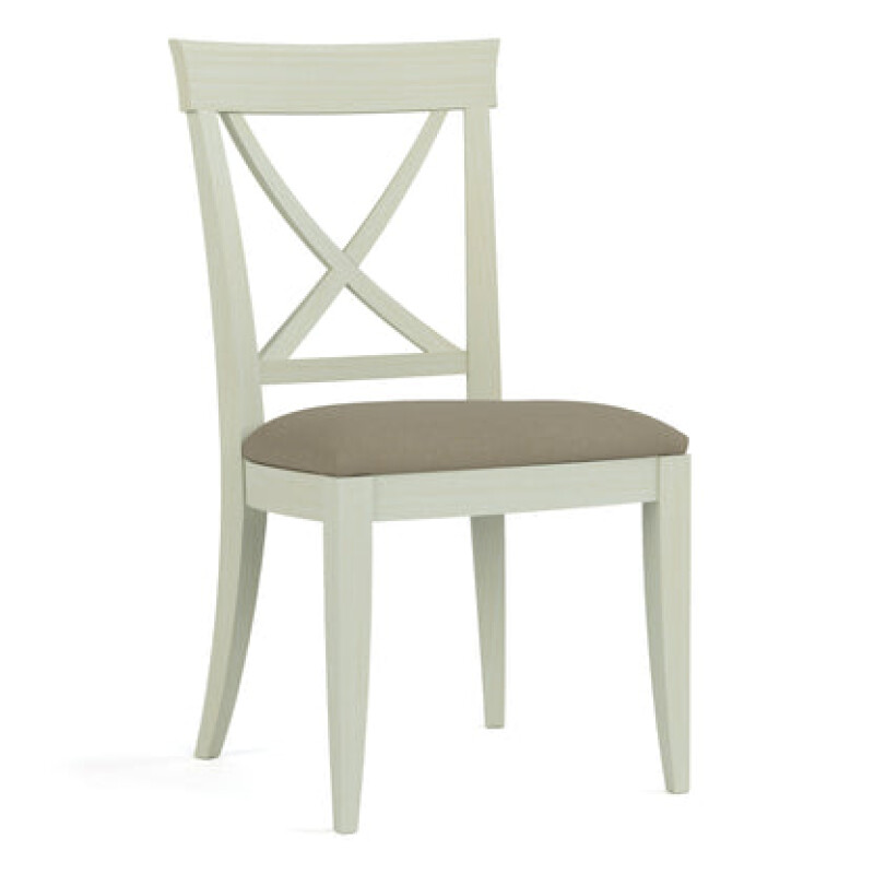 Revere Upholstered Side Chair - 804 Ember / 7617-91 Linen