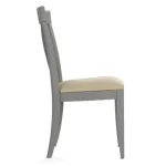 Revere Upholstered Side Chair - 808 Russet / 7617-91 Linen - Image 9