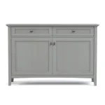 Revere Small Server - 808 Russet / 09 Nickel Oval Knob - Image 11