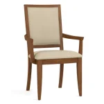 Origins Upholstered Arm Chair - 802 Bay / 7617-91 Linen - Image 6