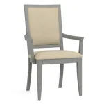 Origins Upholstered Arm Chair - 805 Dune / 7617-91 Linen - Image 7