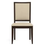 Origins Upholstered Side Chair - 800 Clay / 7617-91 Linen - Image 8