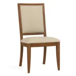 Origins Upholstered Side Chair - 806 Mist / 7617-91 Linen - Image 7