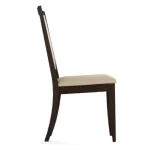 Origins Upholstered Side Chair - 806 Mist / 7617-91 Linen - Image 9