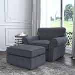 Vail Fabric Ottoman - Image 12